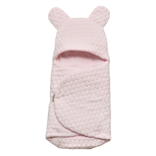 Bebitof Kabartmalı Velboa Kundak 95025 Pembe - Bebitof Baby