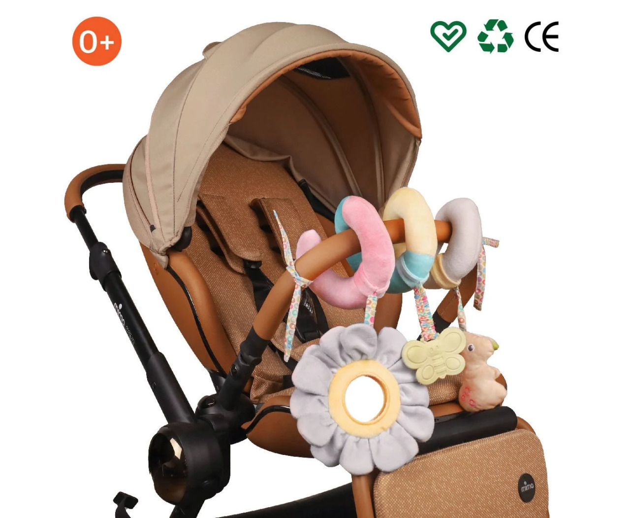 لعبة عربة الأطفال الحلزونية - 5