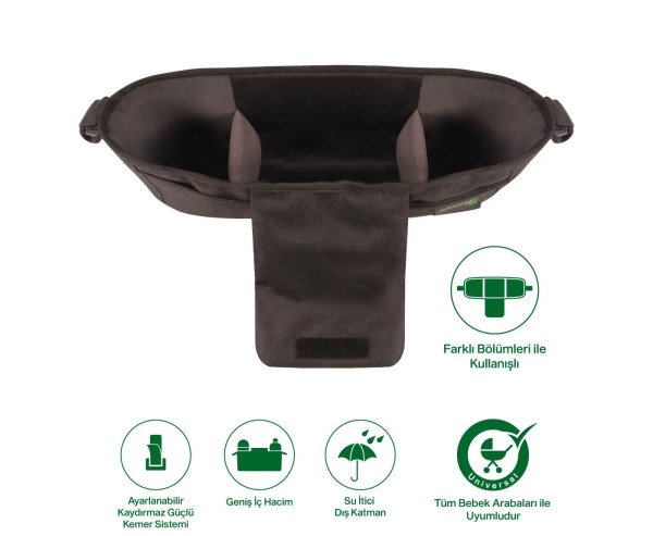 حقيبة تنظيم عربة الأطفال - 4