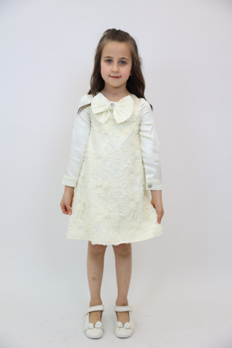 فستان بناتي من عمر 3-10 سنوات 3911 - 1