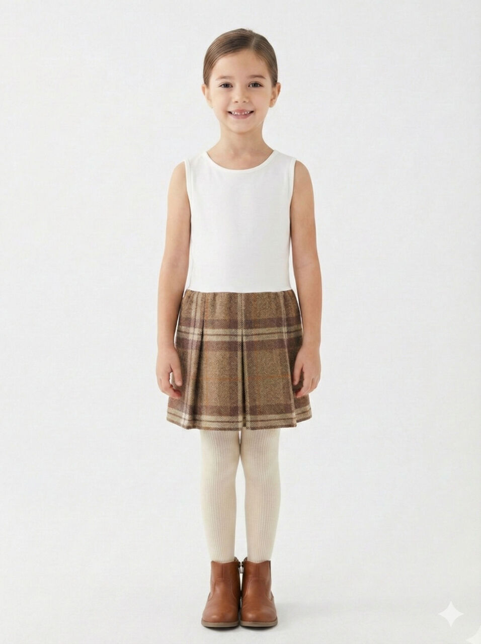 فستان بناتي من عمر 4 إلى 12 سنة 2001 - 3