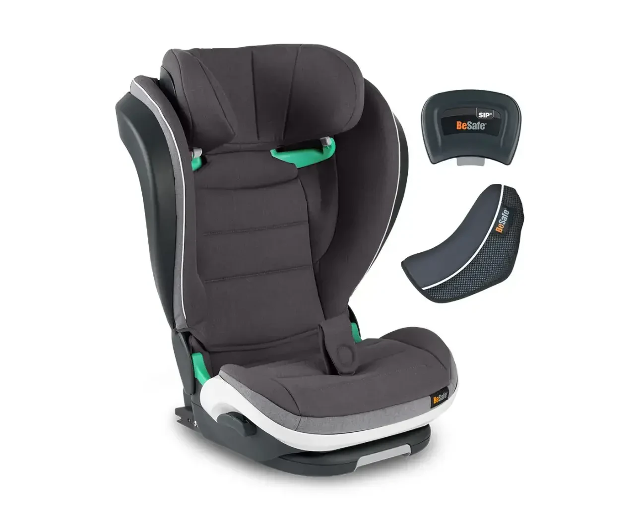 مقعد سيارة بي سيف فليكس فيكس ٢ مقاس I، ١٥-٣٦ كجم، لون معدني - 4