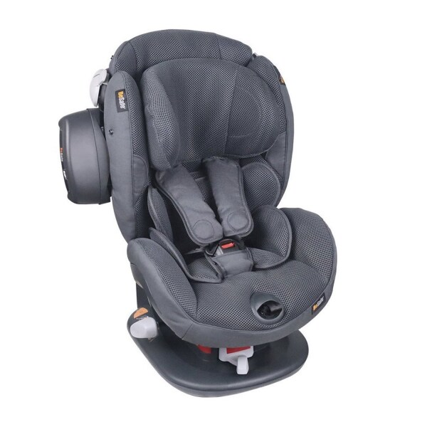 مقعد سيارة BeSafe Izi Comfort X3 من 9 إلى 18 كجم، شبكي من مادة أنثراسايت - 2