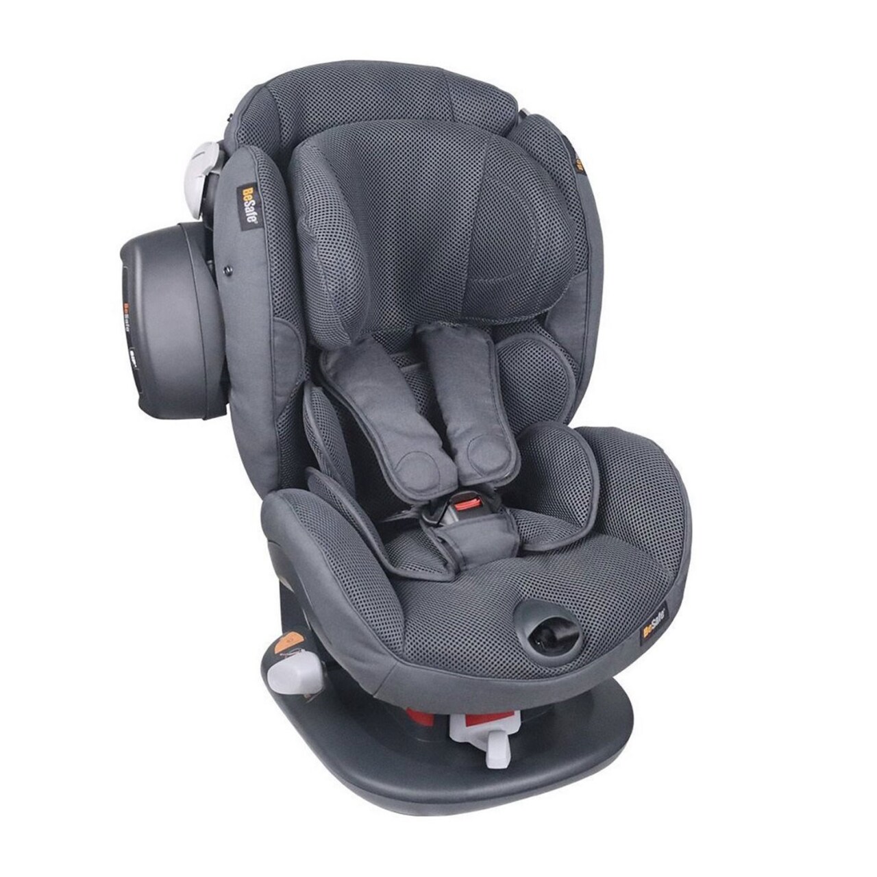 مقعد سيارة BeSafe Izi Comfort X3 من 9 إلى 18 كجم، شبكي من مادة أنثراسايت - 2