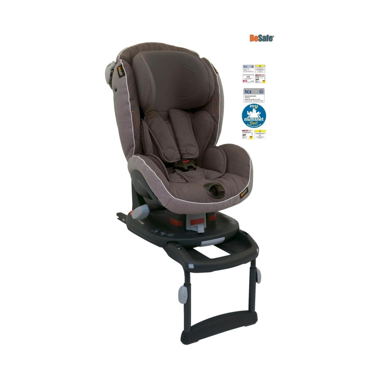 BeSafe Izi Comfort X3 9-18 Kg İsofixli Oto Koltuğu Metallic Melange - 4