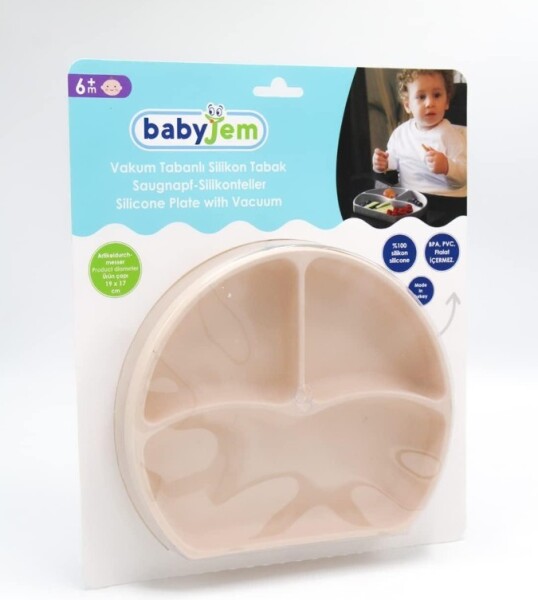 BabyJem Silikon Tabak 715 Ekru - 1