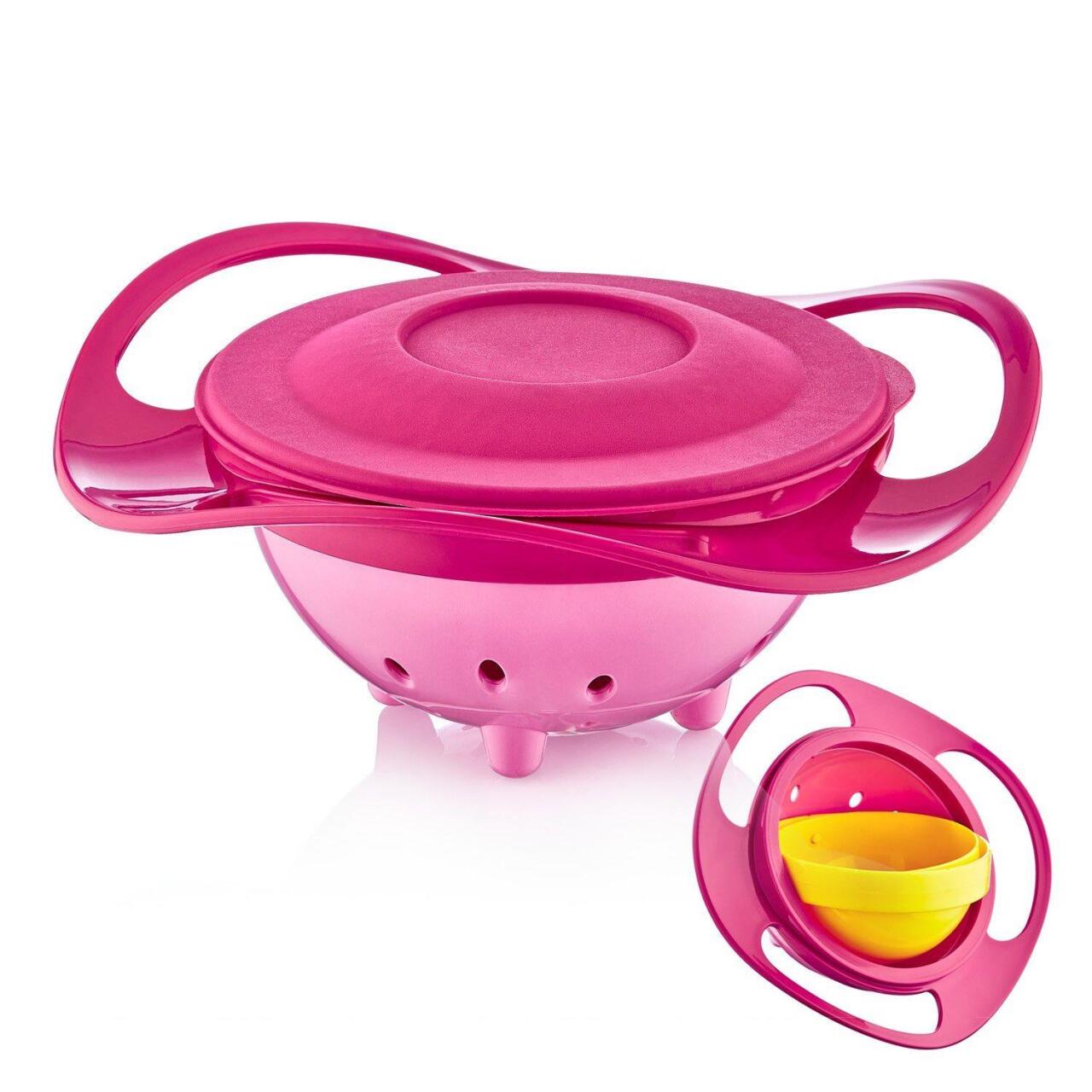 BabyJem Dökülmeyen Tabak 350 Pembe - 1