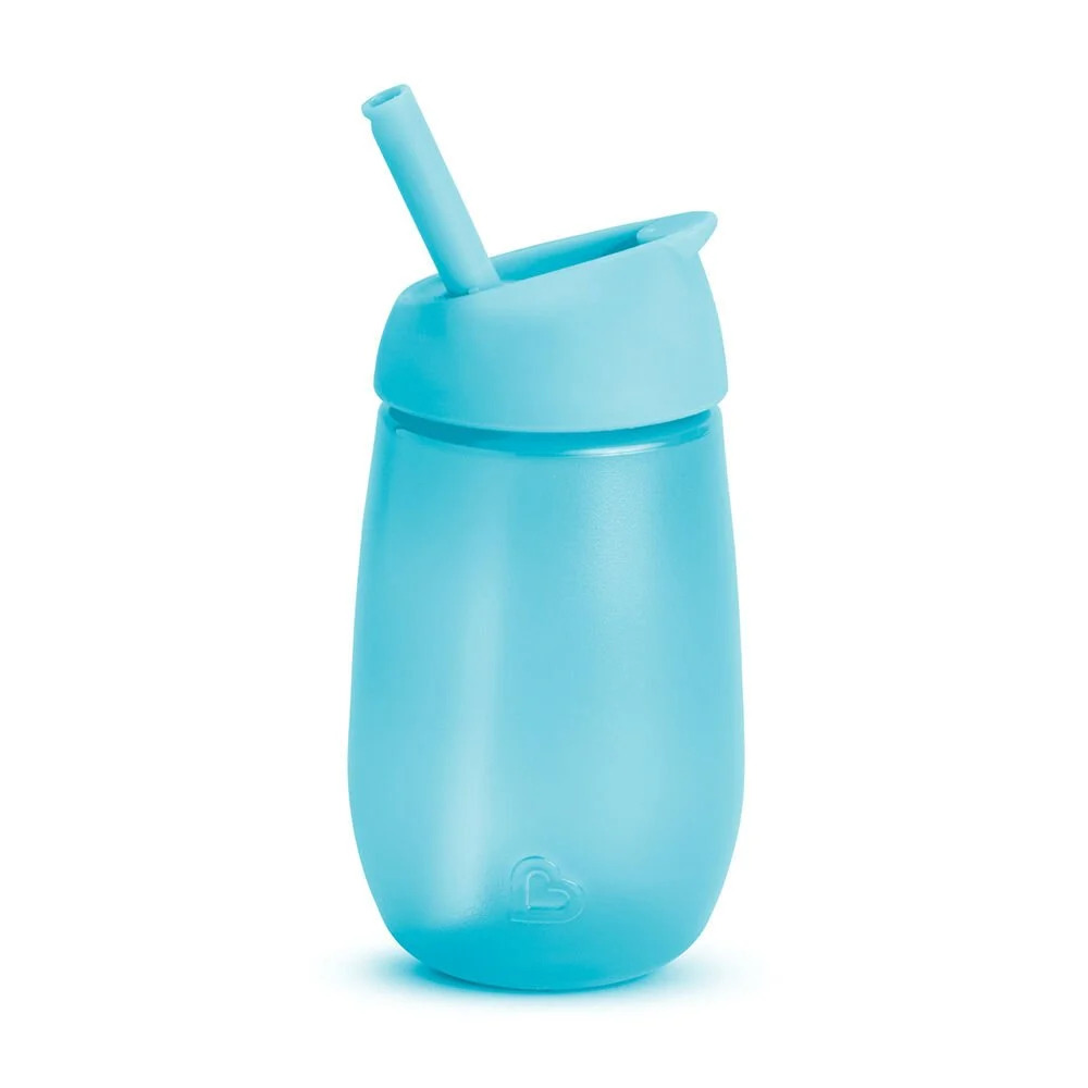 Munchkin Simple Clean Pipetli Alıştırma Bardağı 12+ Ay 296 ml Mavi - 1