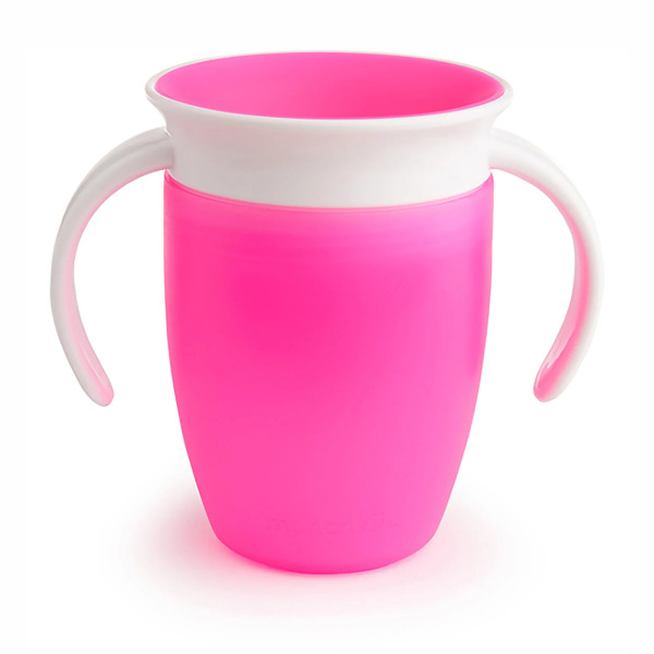 Munchkin Mucize 360° Alıştırma Bardağı 6 Ay+ 207 ml Pembe - Munchkin