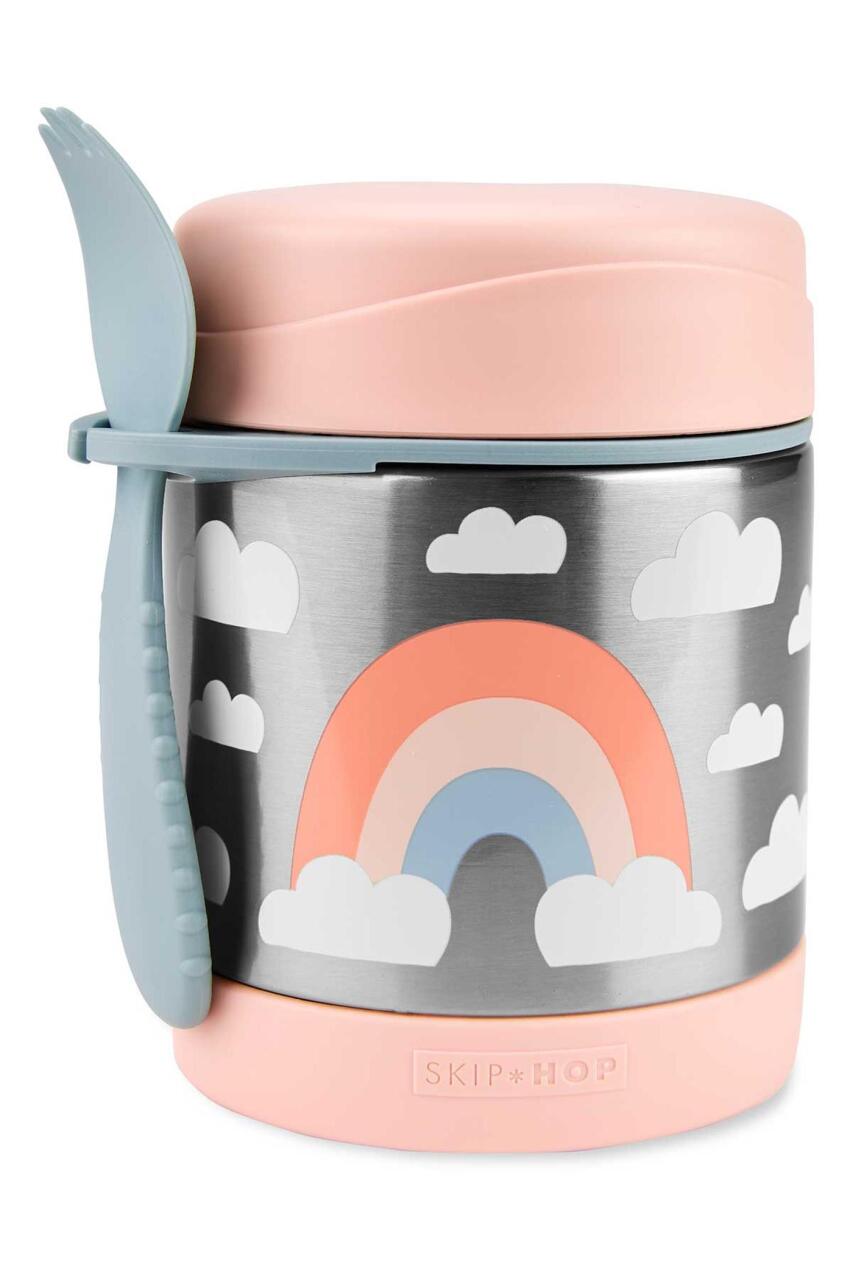 Skip Hop Zoo Paslanmaz Çelik Termos 325 ml Gökkuşağı - 1