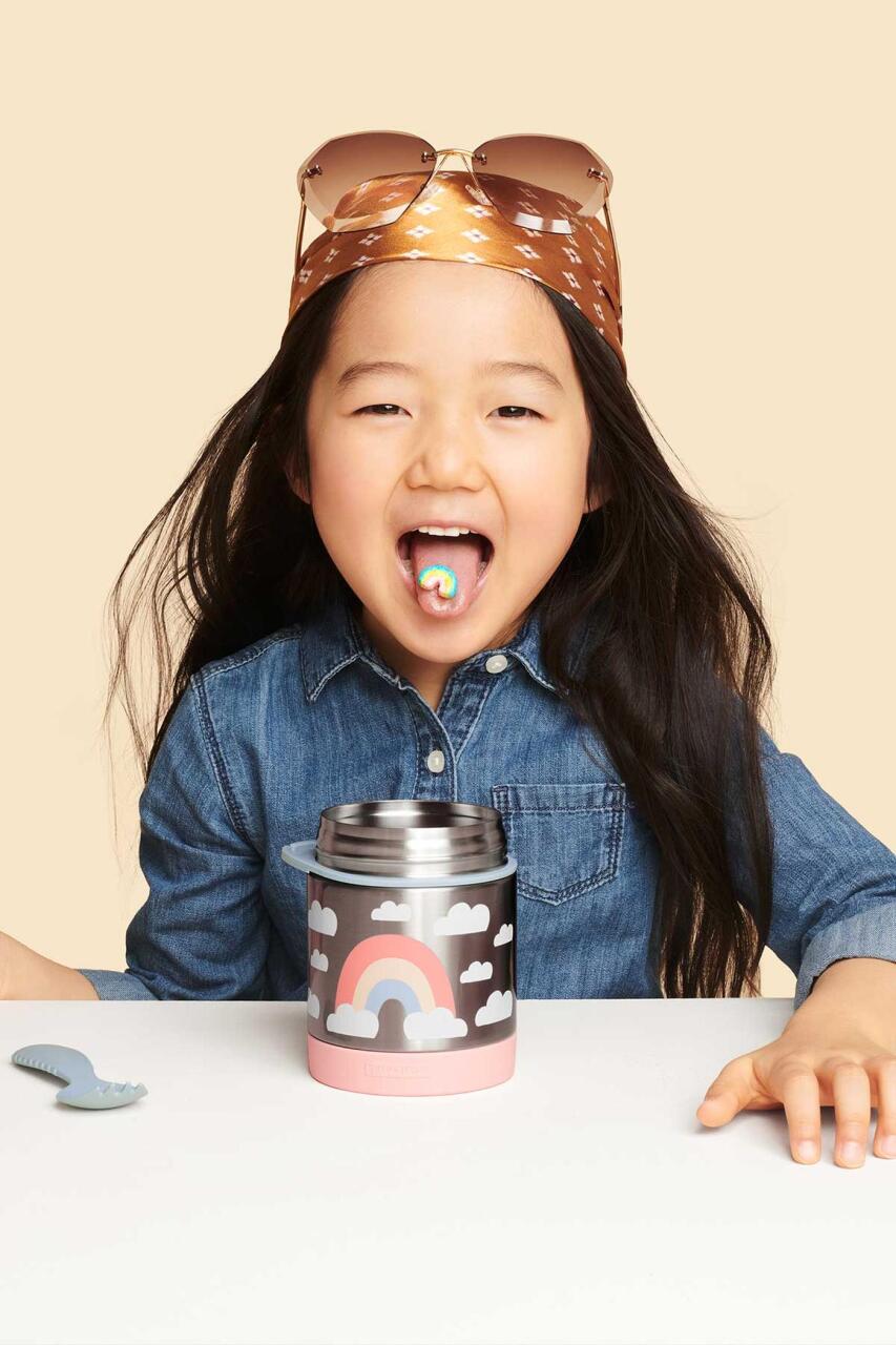 Skip Hop Zoo Paslanmaz Çelik Termos 325 ml Gökkuşağı - 3