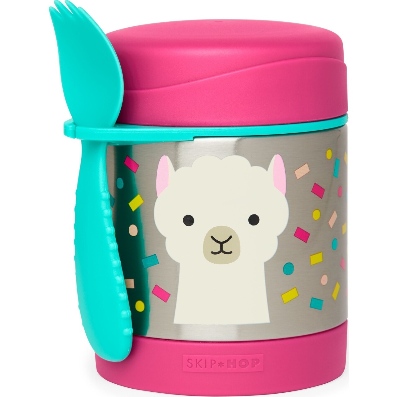 Skip Hop Zoo Paslanmaz Çelik Termos 325 ml Lama - 1