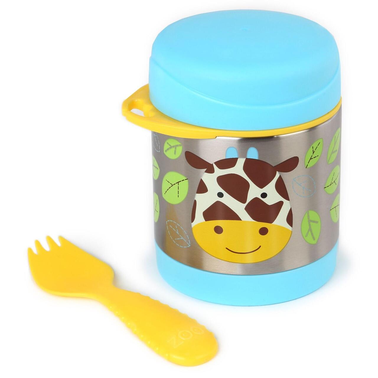 Skip Hop Zoo Paslanmaz Çelik Termos 325 ml Zürafa - 2