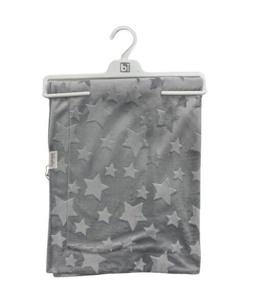 Bibaby Jacquard Star 82x90 Battaniye 64726 Grey - Bibaby