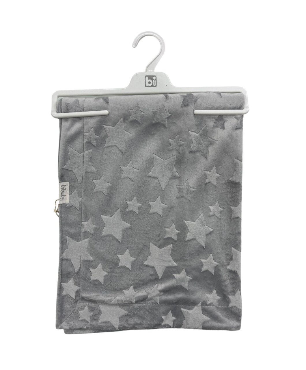 Bibaby Jacquard Star 82x90 Battaniye 64726 Grey - 1