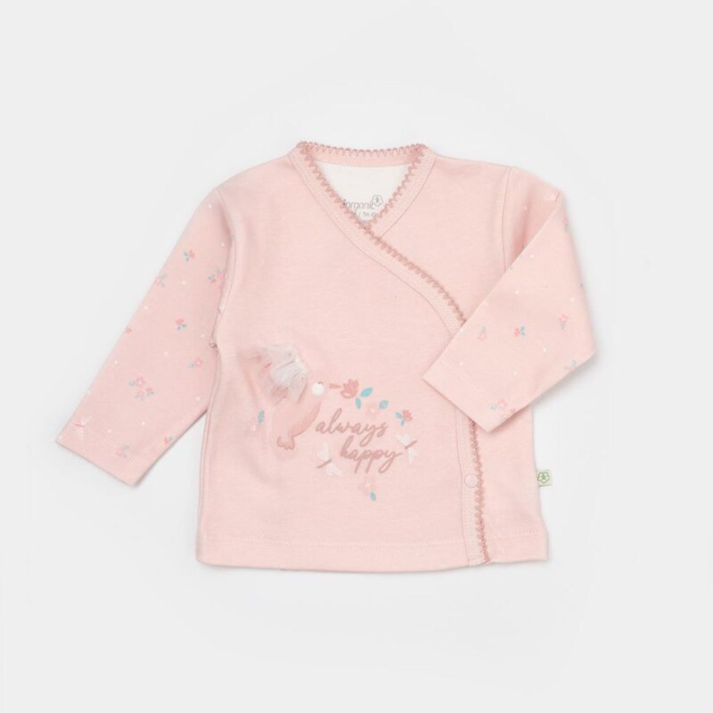 Bibaby Biorganic Always Happy 5'Li Hastane Çıkış Seti 62343 Gül Kurusu Mint - 2