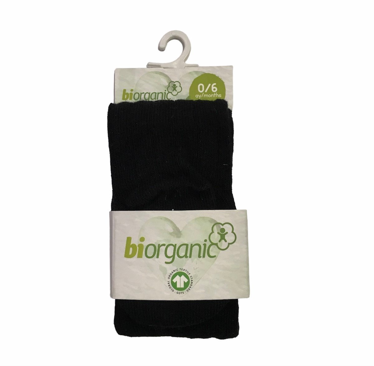 Bibaby Biorganic Klasik Düz Siyah Külotlu Çorap 68462 Siyah - 1