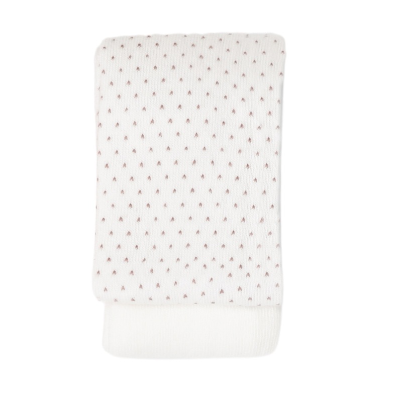 Bibaby Biorganic Klasik Puanlı Külotlu Çorap 68438 Ekru - 2