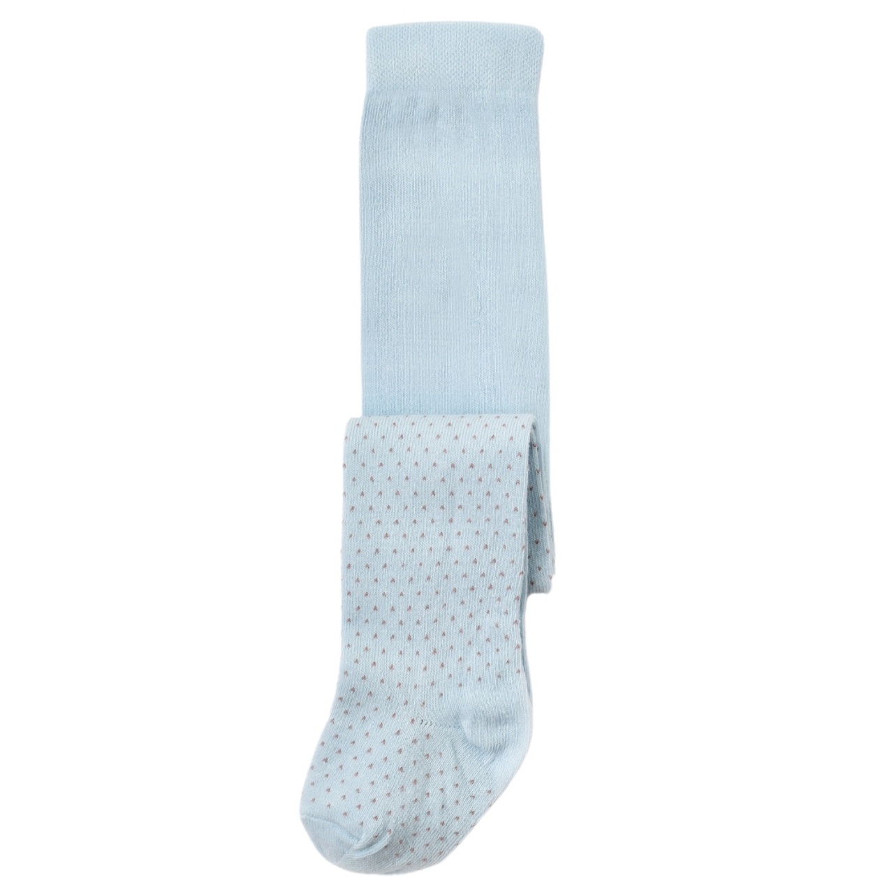 Bibaby Biorganic Klasik Puanlı Külotlu Çorap 68438 Mavi - 1