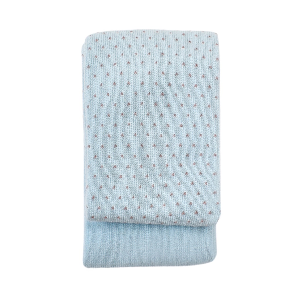 Bibaby Biorganic Klasik Puanlı Külotlu Çorap 68438 Mavi - 2