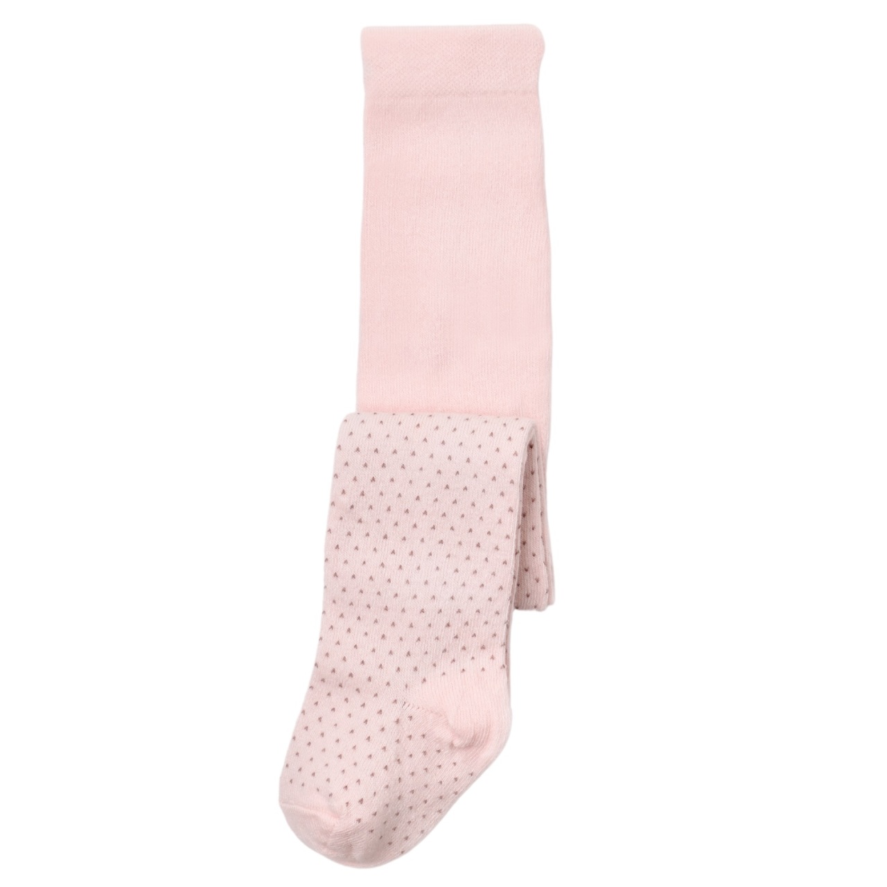 Bibaby Biorganic Klasik Puanlı Külotlu Çorap 68438 Pembe - 1
