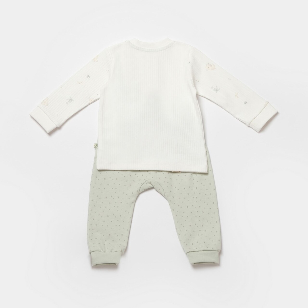 Bibaby Biorganic Koala Jungle 2'Li Bebek Takım 59776 Mint - 2
