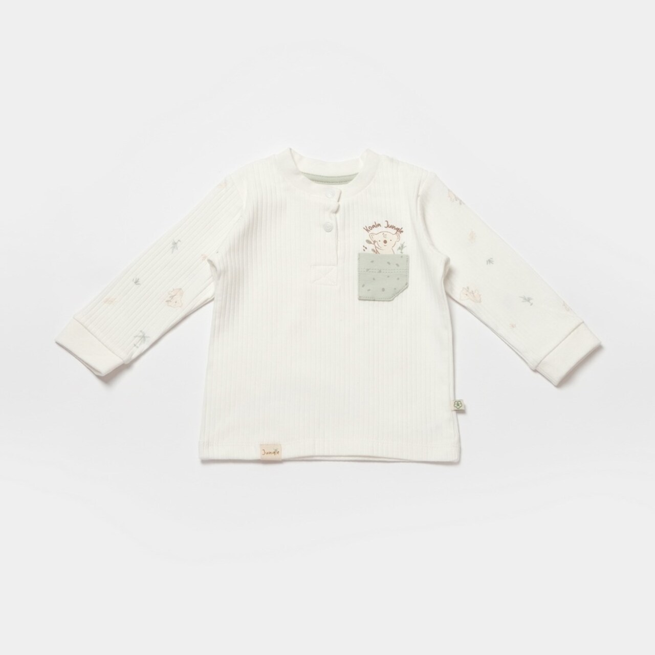 Bibaby Biorganic Koala Jungle 2'Li Bebek Takım 59776 Mint - 3