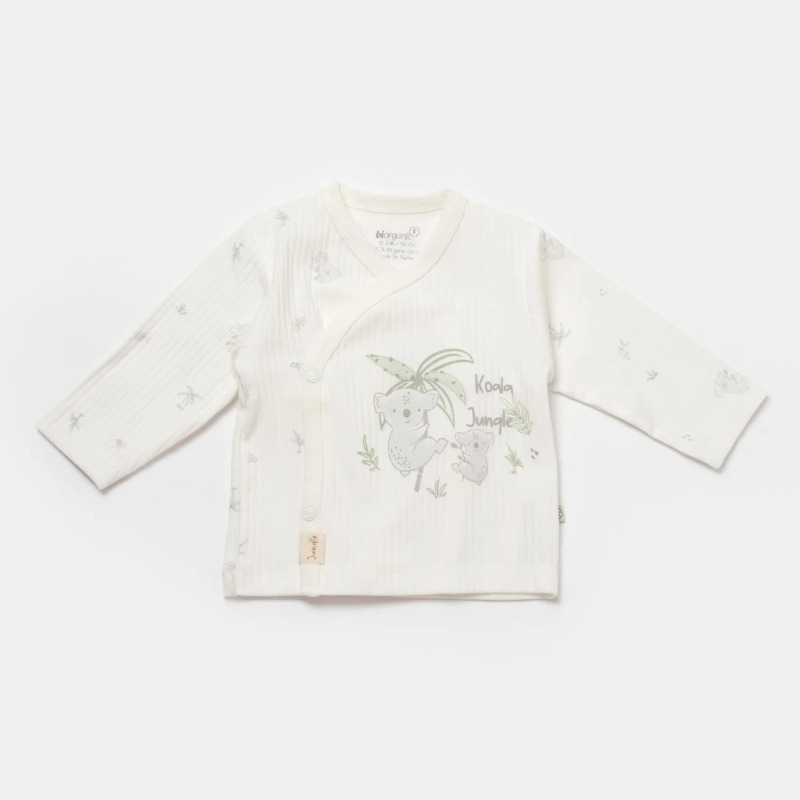 Bibaby Biorganic Koala Jungle 2'Li Zıbın 73316 Gri - 5