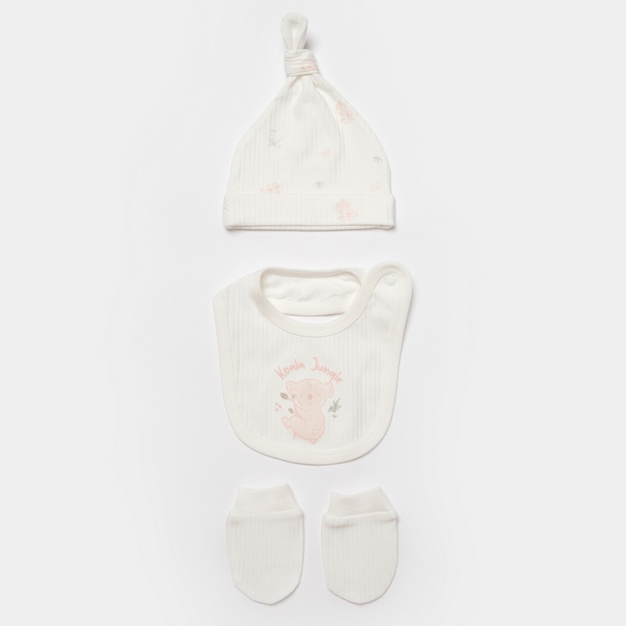 Bibaby Biorganic Koala Jungle 5'Li Hastane Çıkış Seti 62325 Pembe - 6