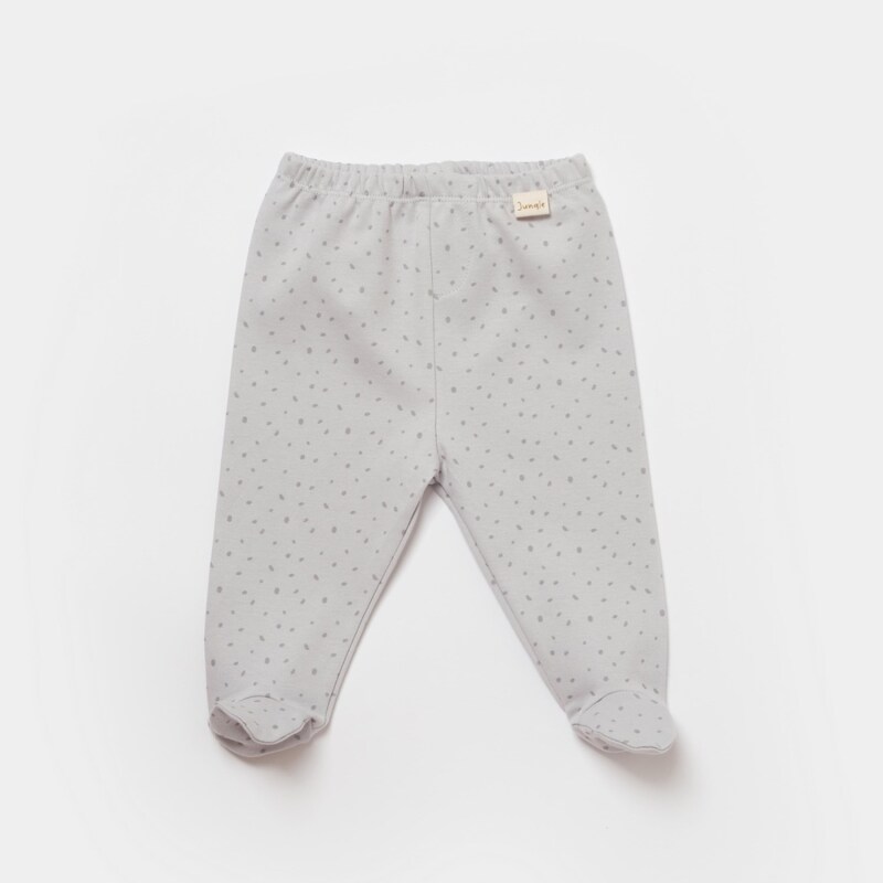 Bibaby Biorganic Koala Jungle Patikli Pantolon 57888 Gri - 1
