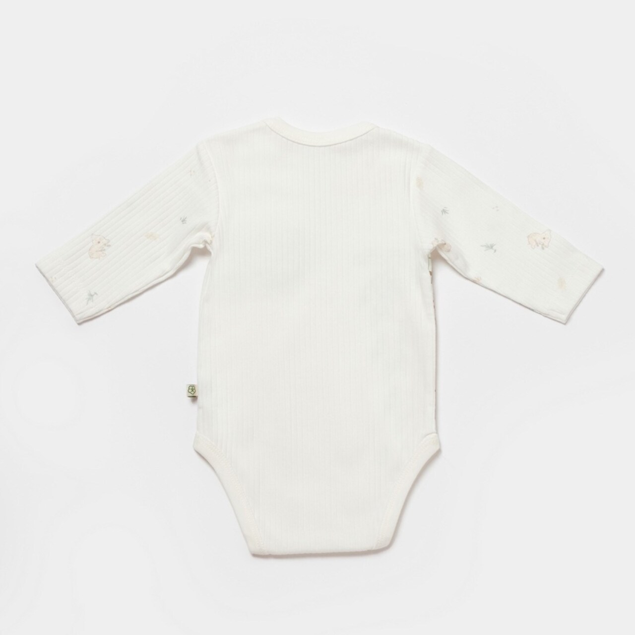 Bibaby Biorganic Koala Jungle Uzun Kol Bebek Body 56969 Mint - 2