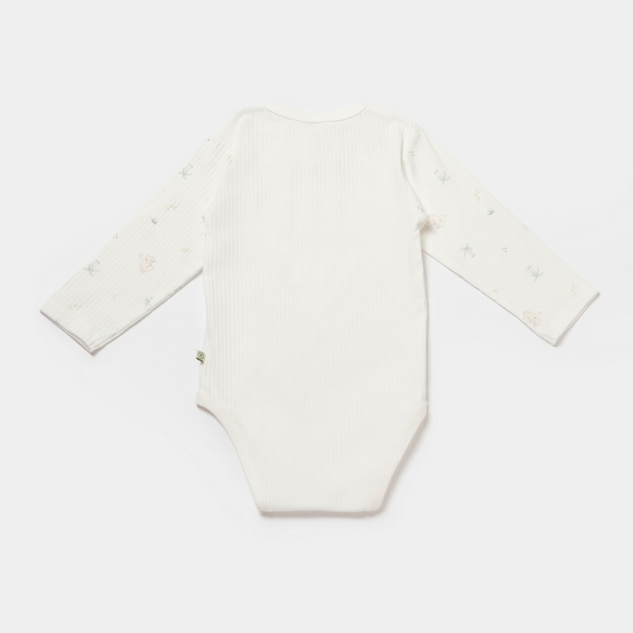 Bibaby Biorganic Koala Jungle Uzun Kol Bebek Body 56973 Mint - 2