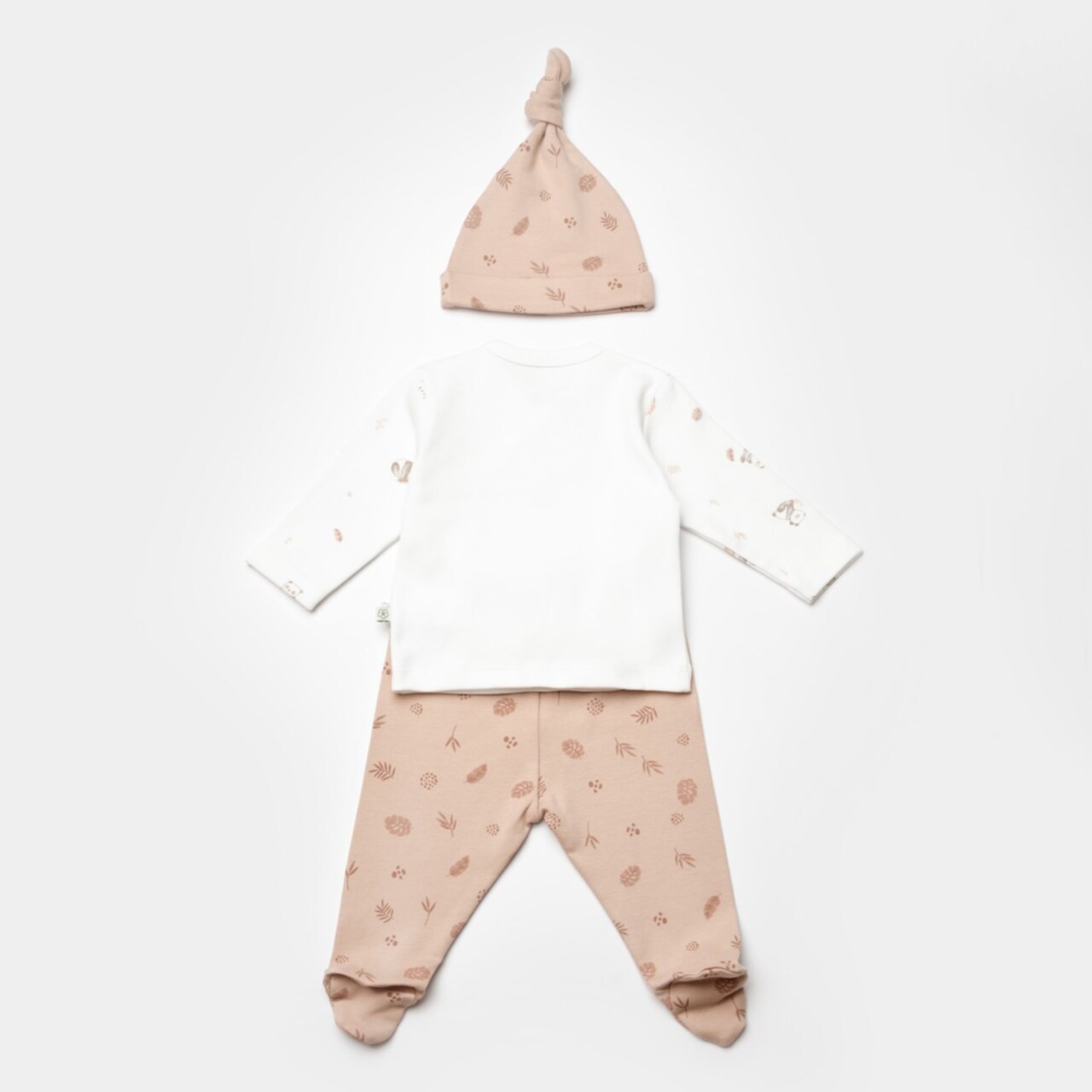Bibaby Biorganic Love Our Earth 3 Parça Set 73345 Mocha - 2