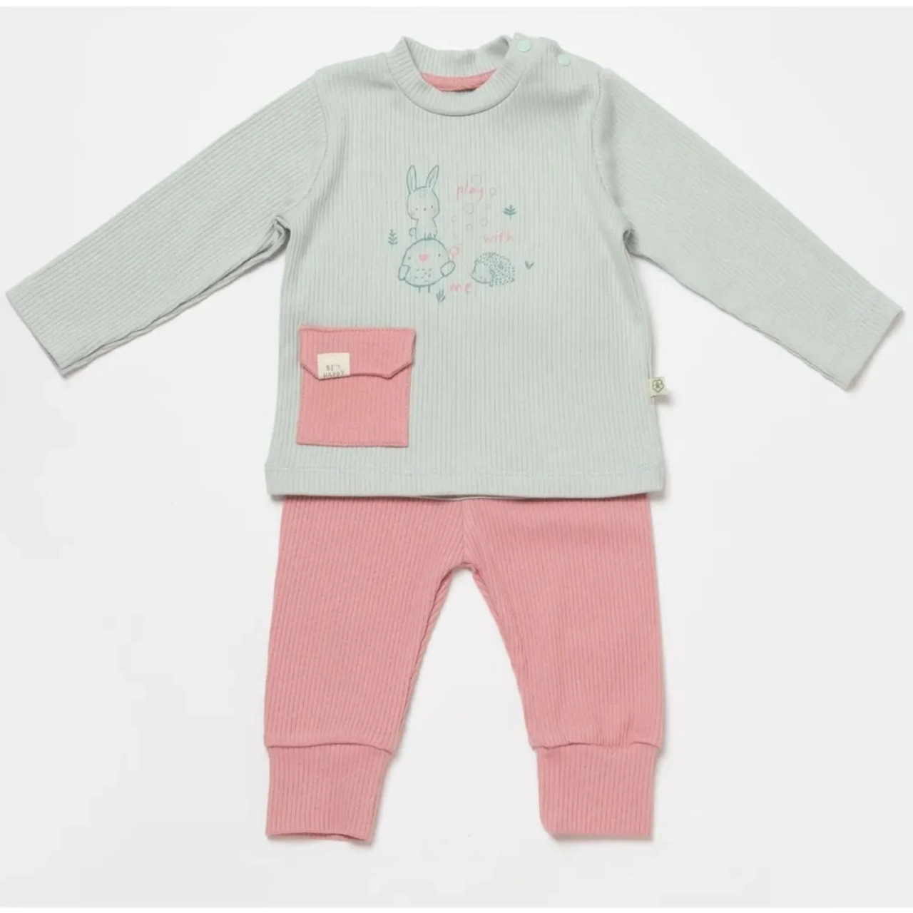 Bibaby Biorganic Modal Play With Me 2'Li Takım 59784 Mint - 1