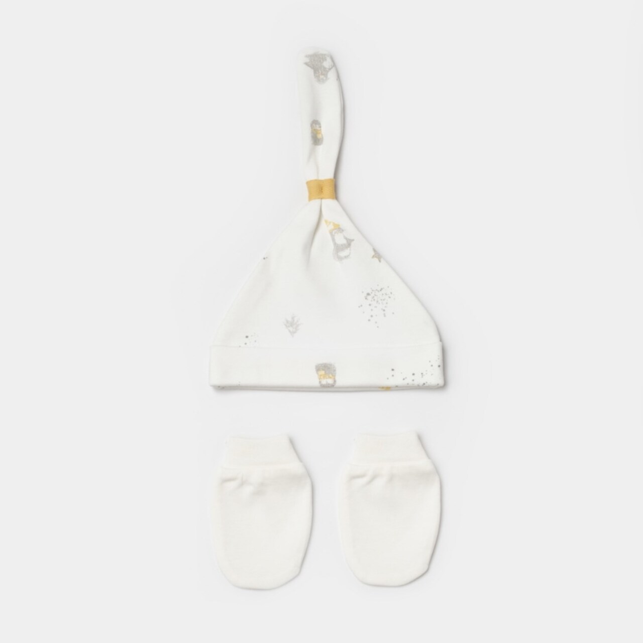 Bibaby Biorganic Penguin Club 5 Parça Hastane Çıkış Seti 62351 Ekru Gri - 6