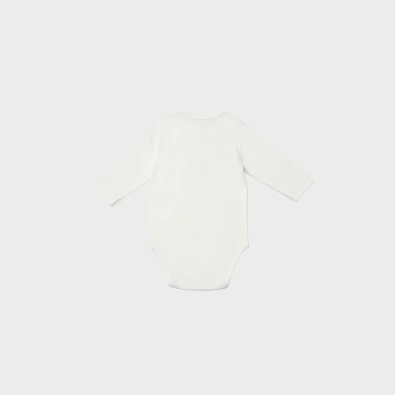 Bibaby Biorganic Penguin Club Bebek Body 56003 Ekru Gri - 2