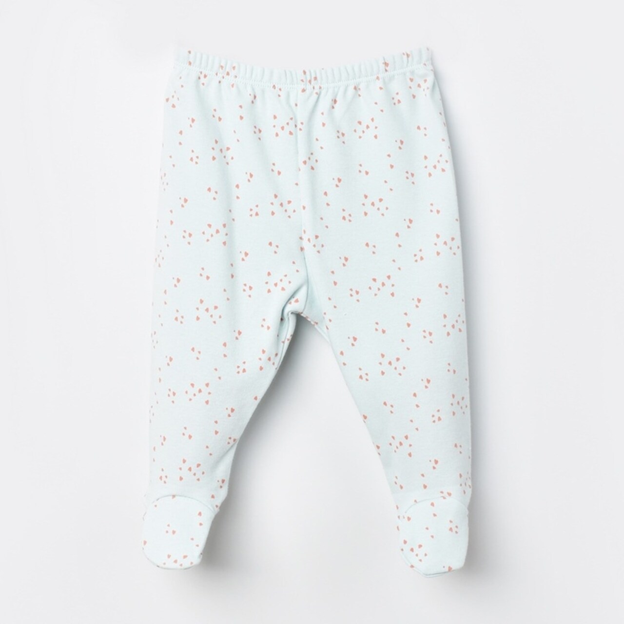 Bibaby Biorganic Pretty Ears Bunny Patikli Pantolon 57814 Mint - 1