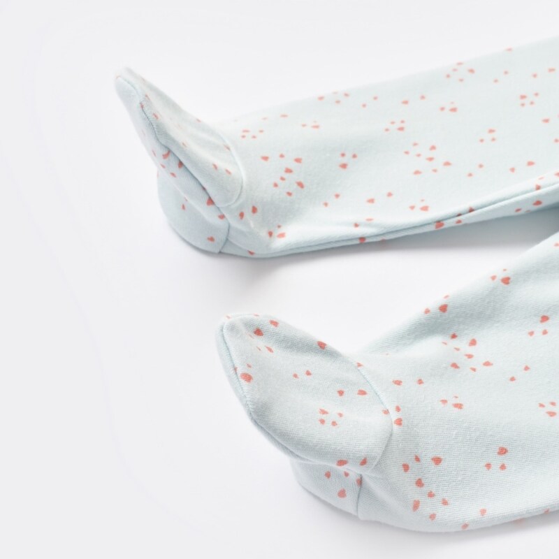 Bibaby Biorganic Pretty Ears Bunny Patikli Pantolon 57814 Mint - 4