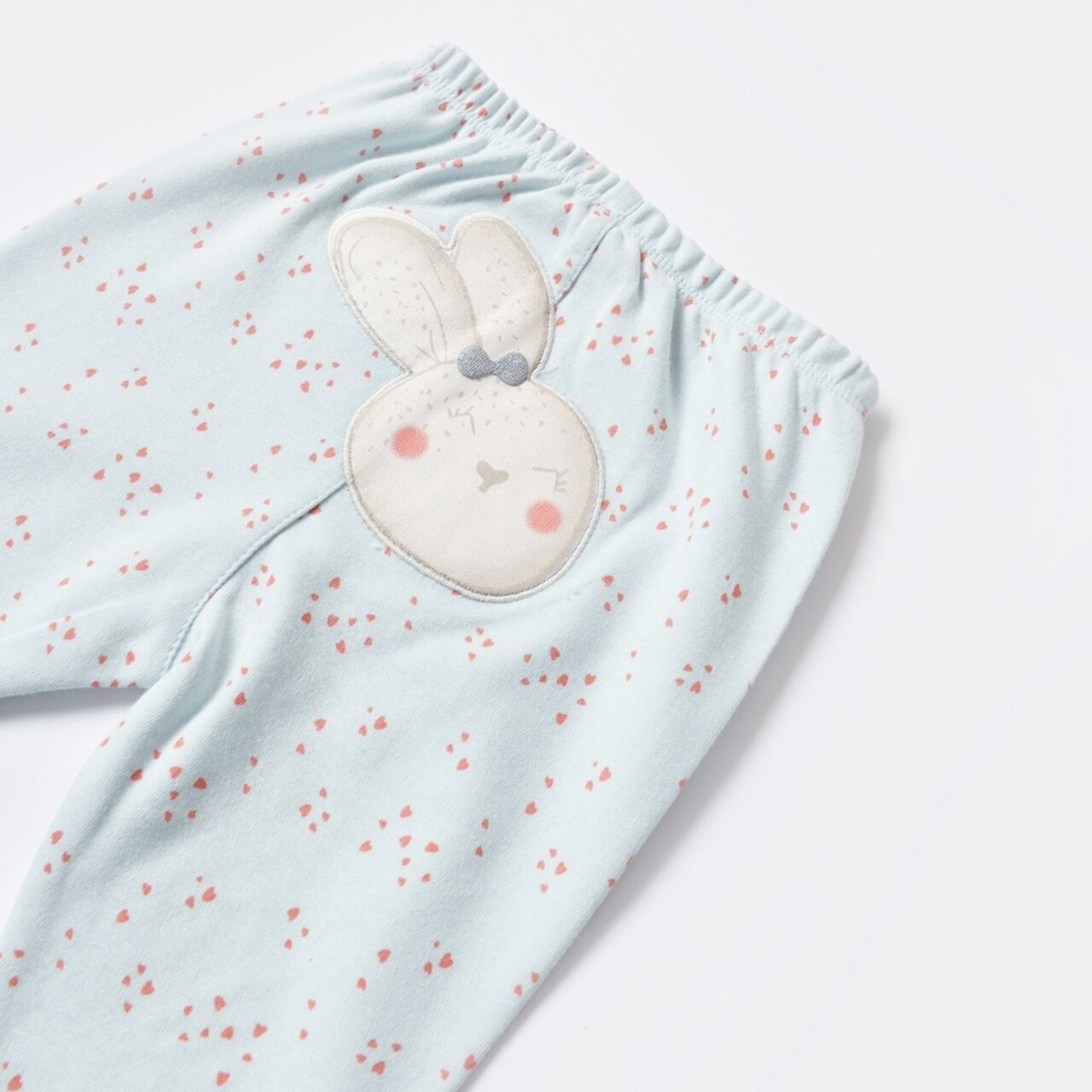 Bibaby Biorganic Pretty Ears Bunny Patikli Pantolon 57814 Mint - 5