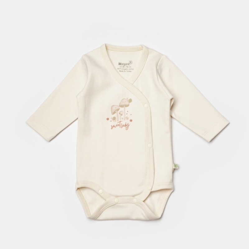 Bibaby Biorganic Sweet Lady Bebek Body 56017 Light Beige - 1