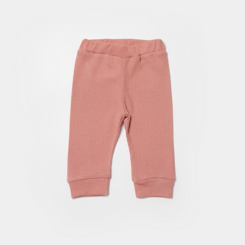 Bibaby Biorganic Waffle Smile 2'Li Takım 59785 Red-Brown - 5