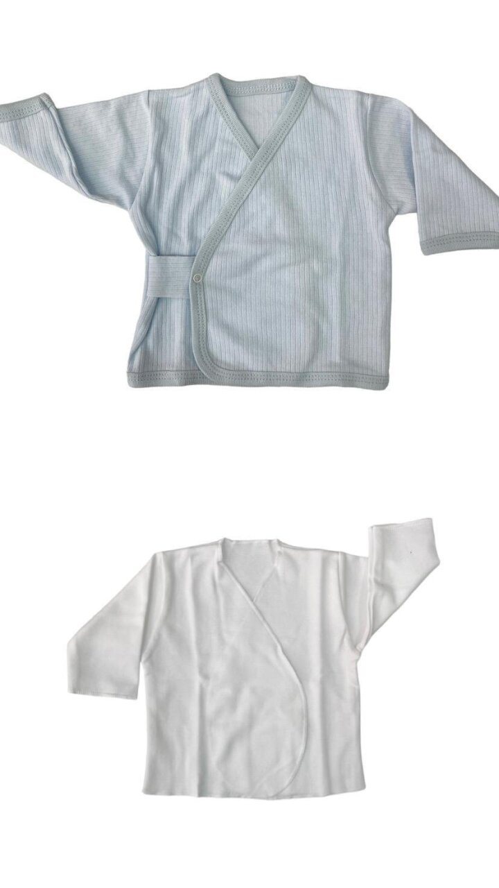 Bibaby Colours İç Dış Bebek Zıbın 73325 Mavi - 1