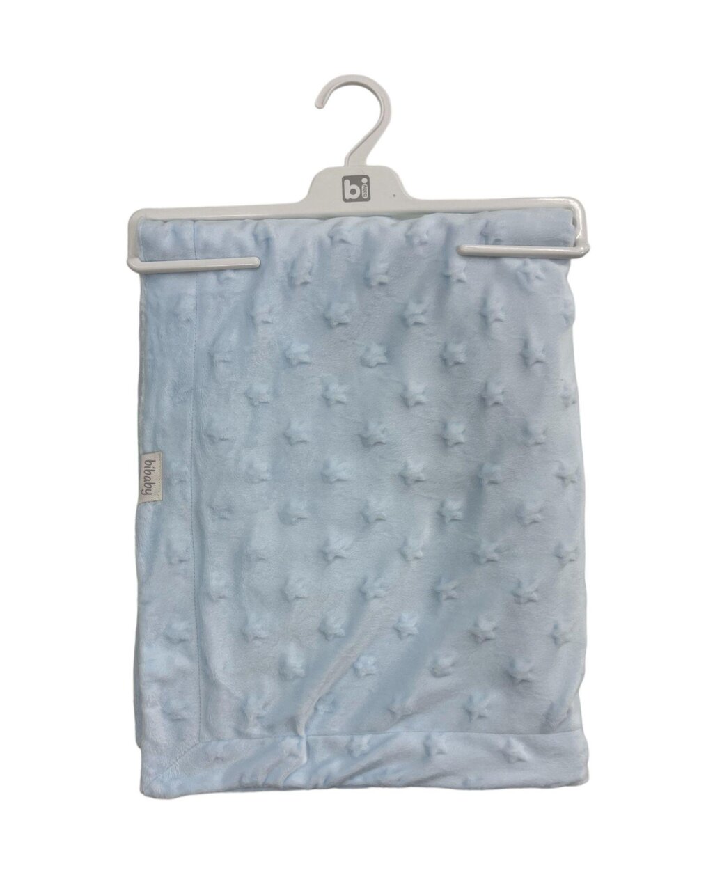 Bibaby Embossed Star 90x108 Battaniye 64728 Blue - 1