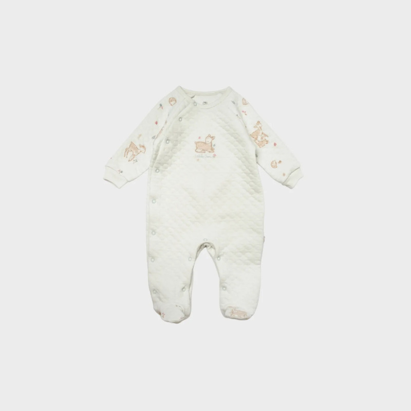 Bibaby Little Deer Bebek Tulum 60778 Mint - 1