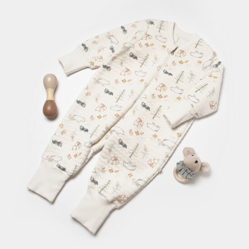 Bibaby Wild Forest Bebek Uyku Tulumu 74025 Mustard - 3