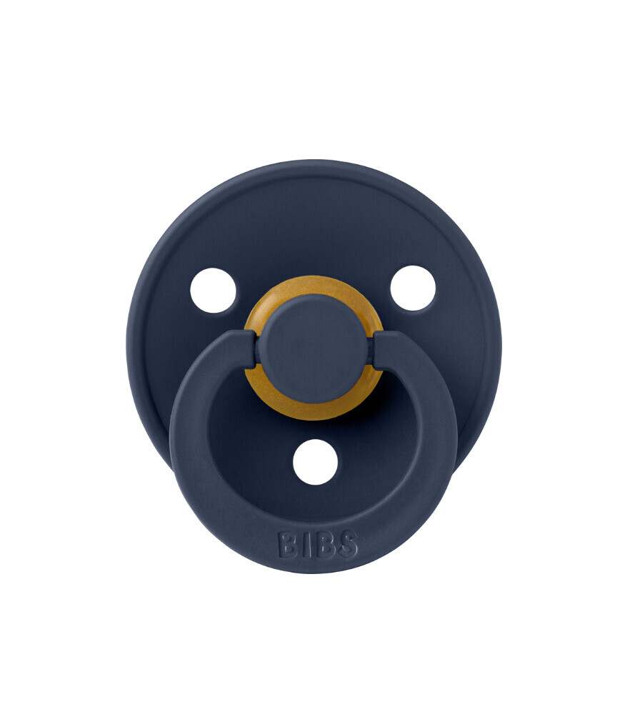 لهاية مطاطية ملونة من بيبس، من عمر 6 إلى 18 شهرًا، ديب سبيس - 1