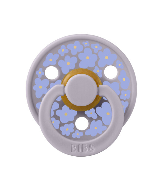 لهاية مطاطية ملونة من بيبس ستوديو بلون الياسمين من عمر 0 ​​إلى 6 أشهر، رمادية فوسيل - 1