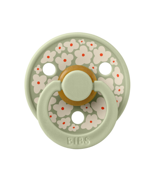 لهاية مطاطية ملونة من بيبس ستوديو، لون ياسمين فيلد، من عمر 0 ​​إلى 6 أشهر، لون أخضر فاتح - 1