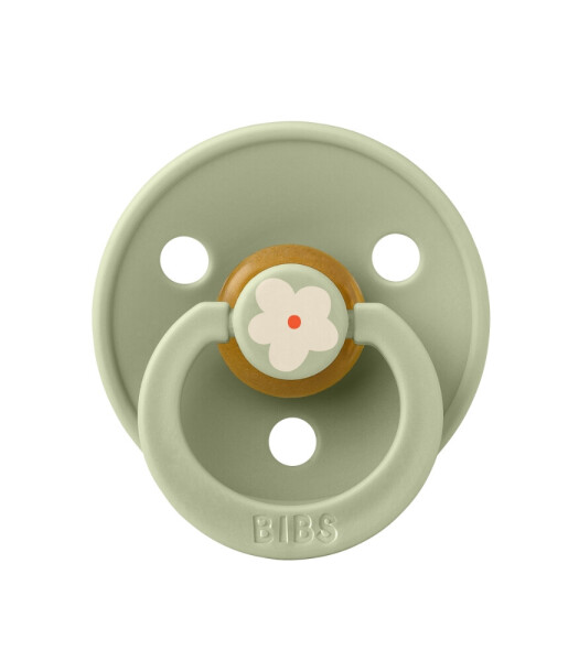 لهاية مطاطية من بيبس ستوديو كولور ياسمين للأطفال من عمر 0 ​​إلى 6 أشهر - لون أخضر فاتح - Bibs