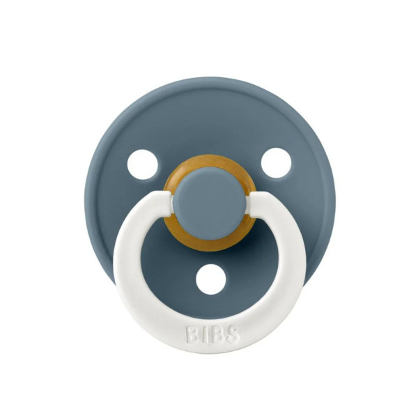 لهاية مطاطية ملونة من بيبس، من عمر 6 إلى 18 شهرًا، لون بترولي متوهج - 1